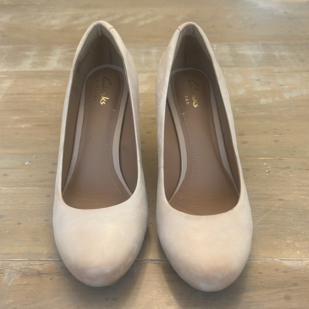 Clarks Artisan wedge heels